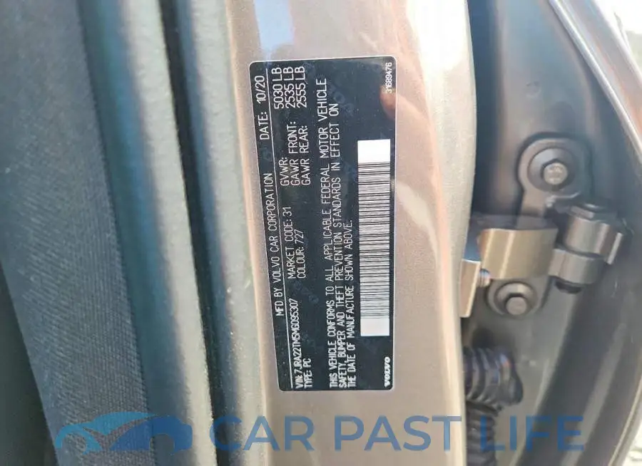 7JRA22TM5MG095307# 12