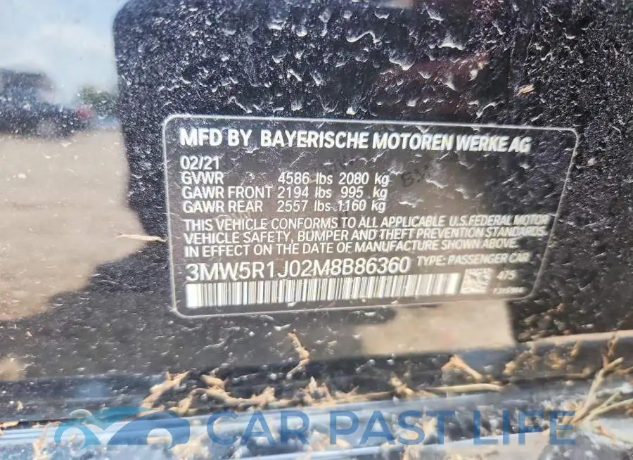 3MW5R1J02M8B86360# 12