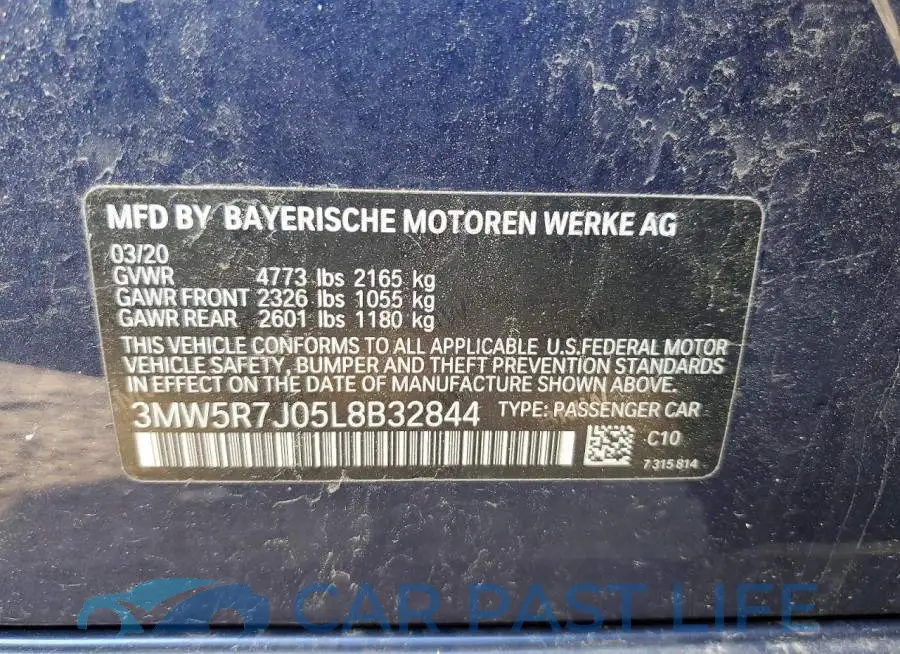 3MW5R7J05L8B32844# 12