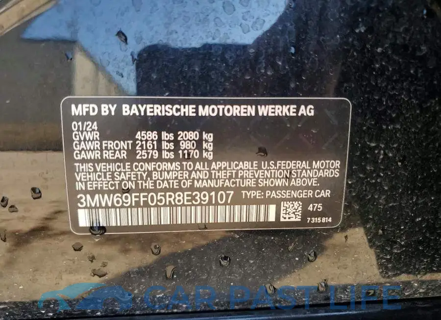3MW69FF05R8E39107# 12