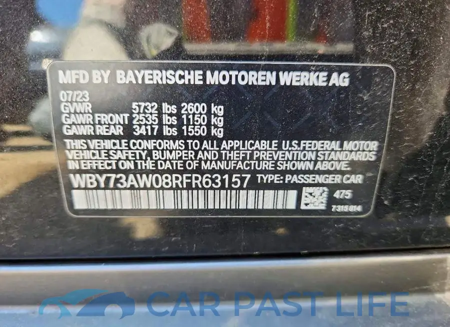 WBY73AW08RFR63157# 12