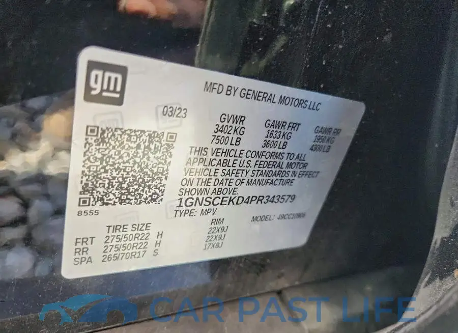 1GNSCEKD4PR343579# 14