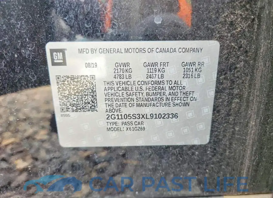 2G1105S3XL9102336# 12