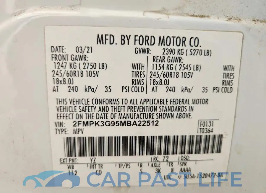 2FMPK3G95MBA22512# 14