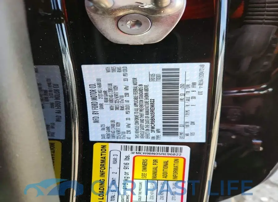 3FMCR9BN0SRE96822# 12