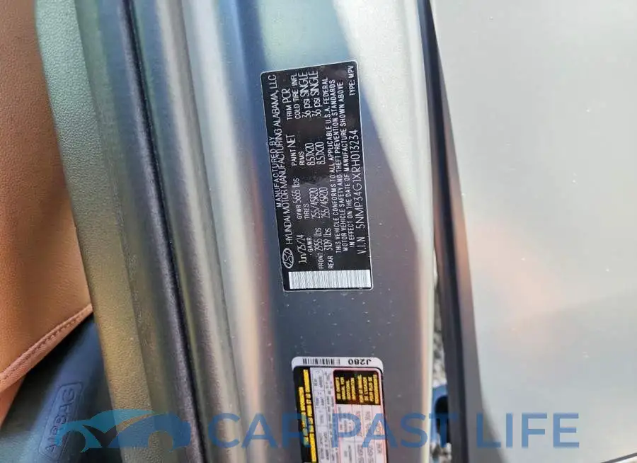 5NMP34G1XRH013234# 12