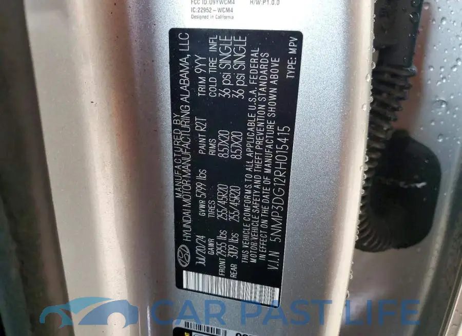 5NMP3DG12RH015415# 13
