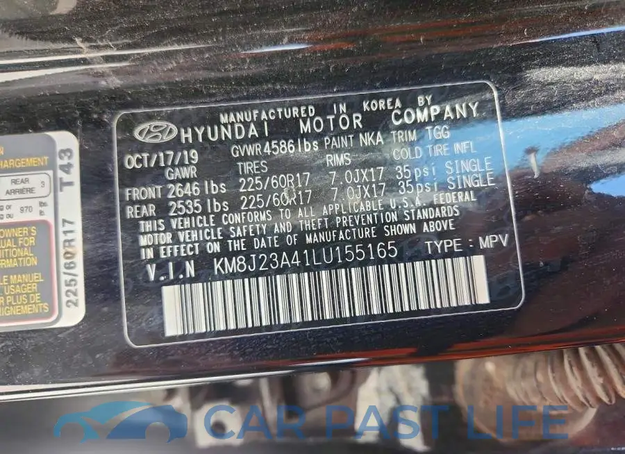 KM8J23A41LU155165# 13