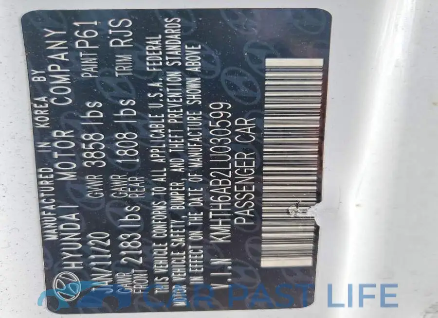 KMHTH6AB2LU030599# 13
