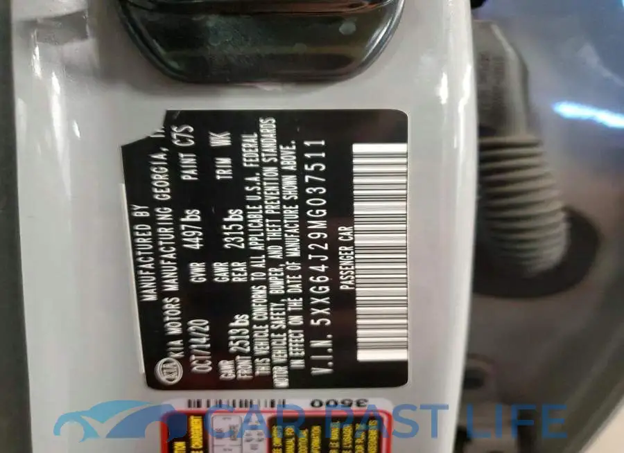 5XXG64J29MG037511# 13