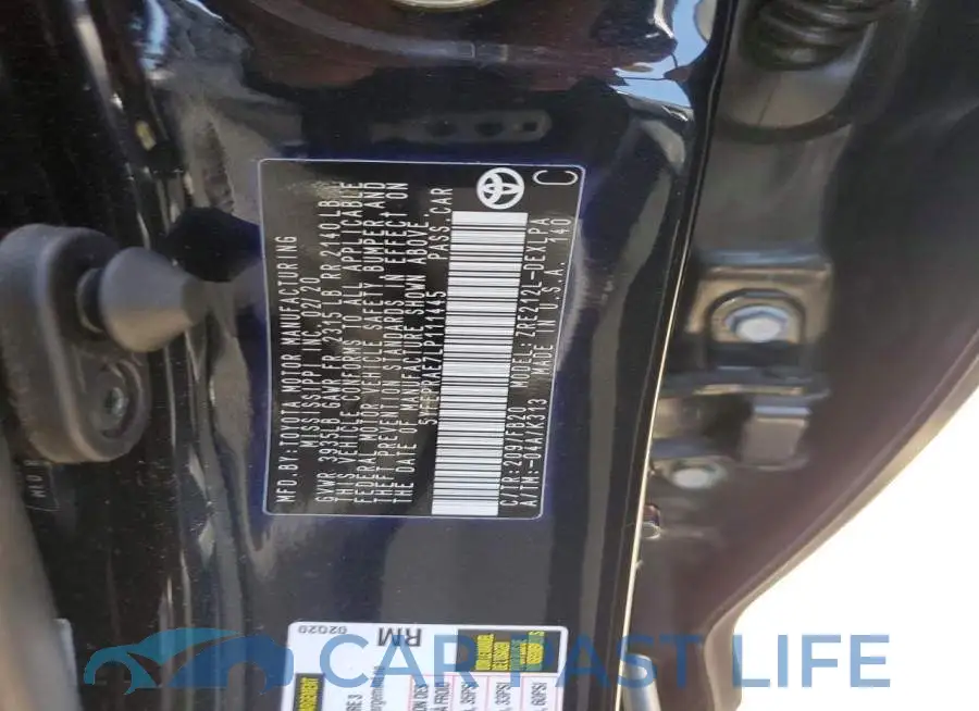 5YFEPRAE7LP111445# 12