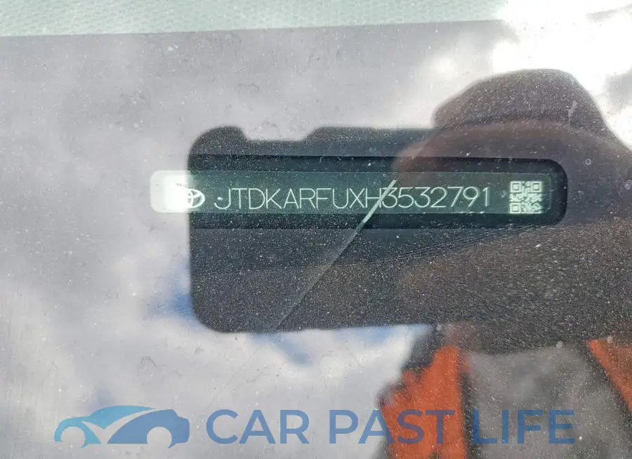 JTDKARFUXH3532791# 12
