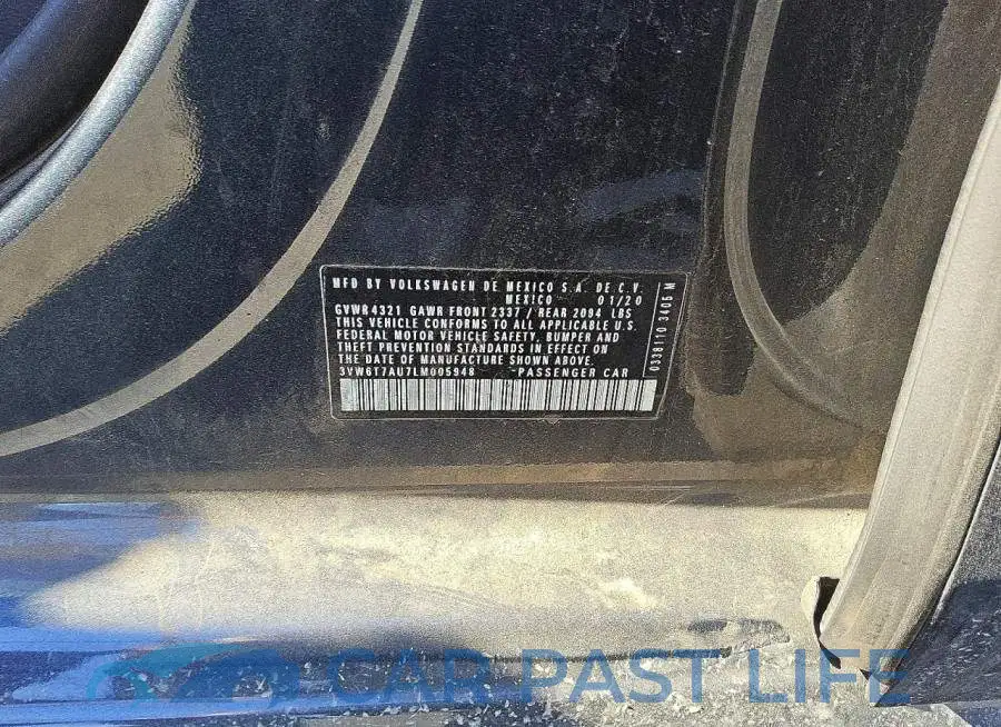 3VW6T7AU7LM005948# 12