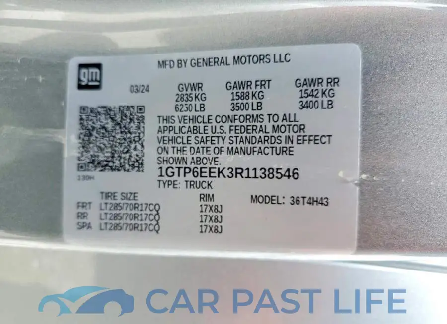 1GTP6EEK3R1138546# 13