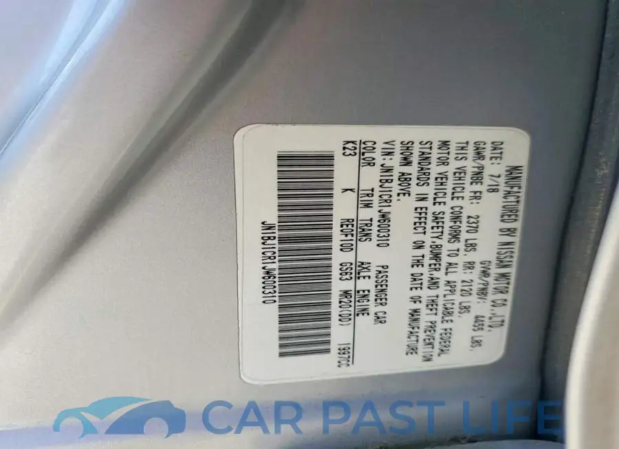 JN1BJ1CR1JW600310# 13