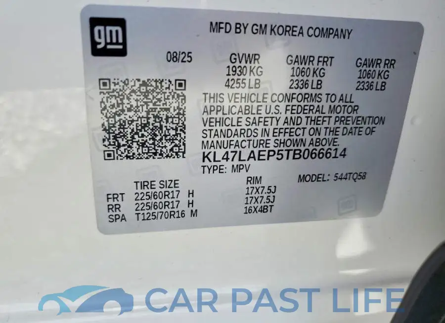 KL47LAEP5TB066614# 14