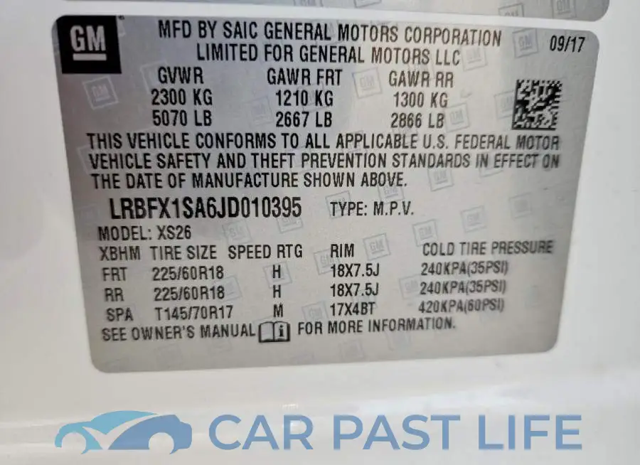 LRBFX1SA6JD010395# 12