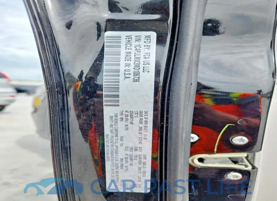 1C4PJLMX3MD106736# 14