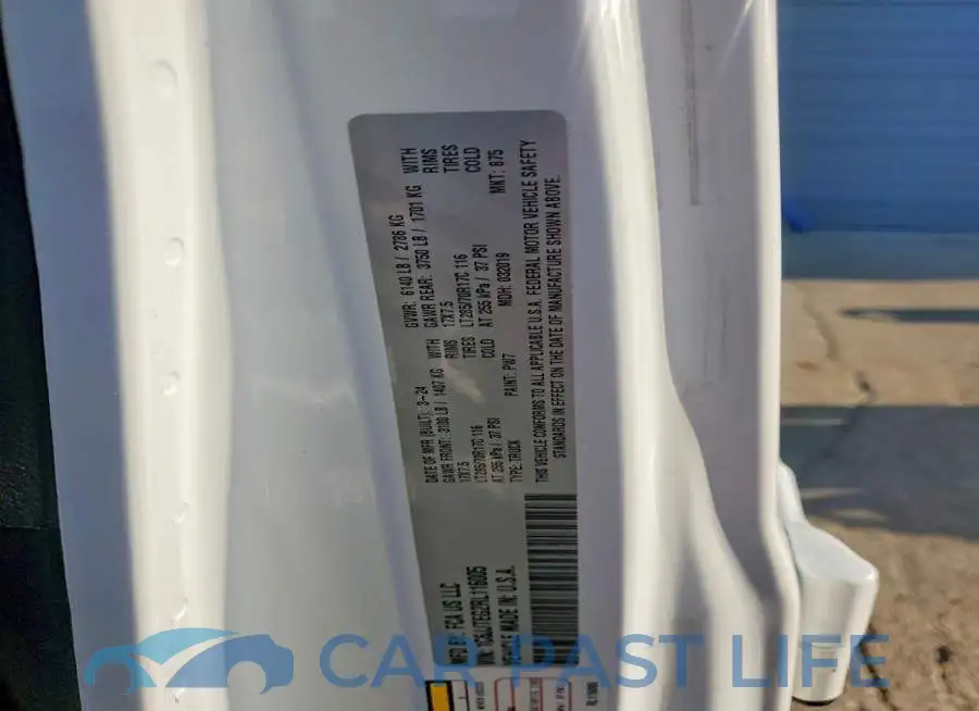 1C6JJTEG2RL116005# 12