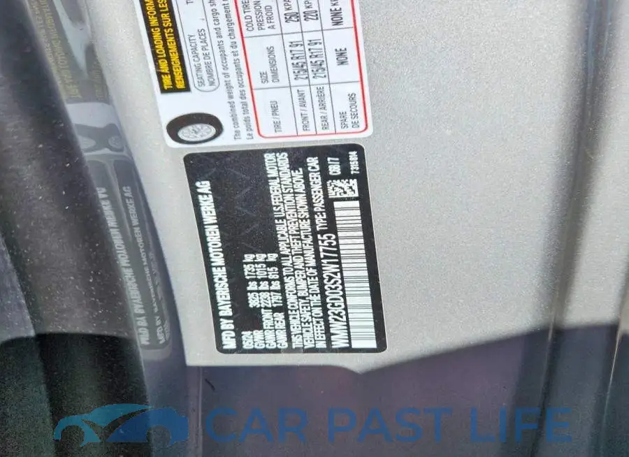 WMW23GD03S2W17755# 12