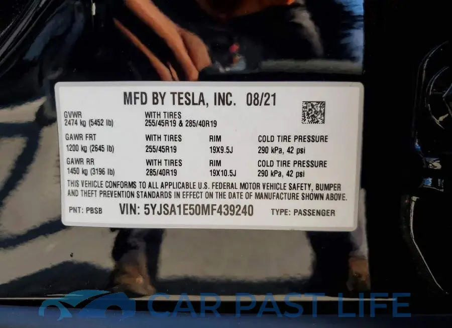 5YJSA1E50MF439240# 12