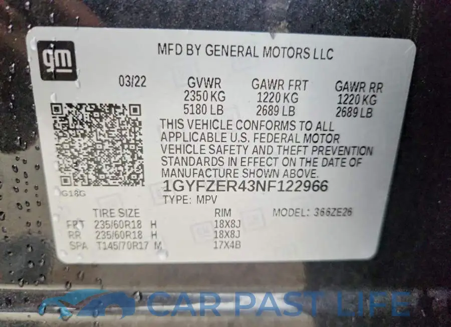 1GYFZER43NF122966# 13