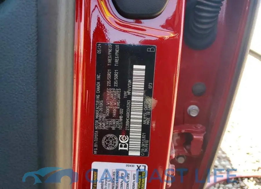 2T2BBMCA6RC045263# 14