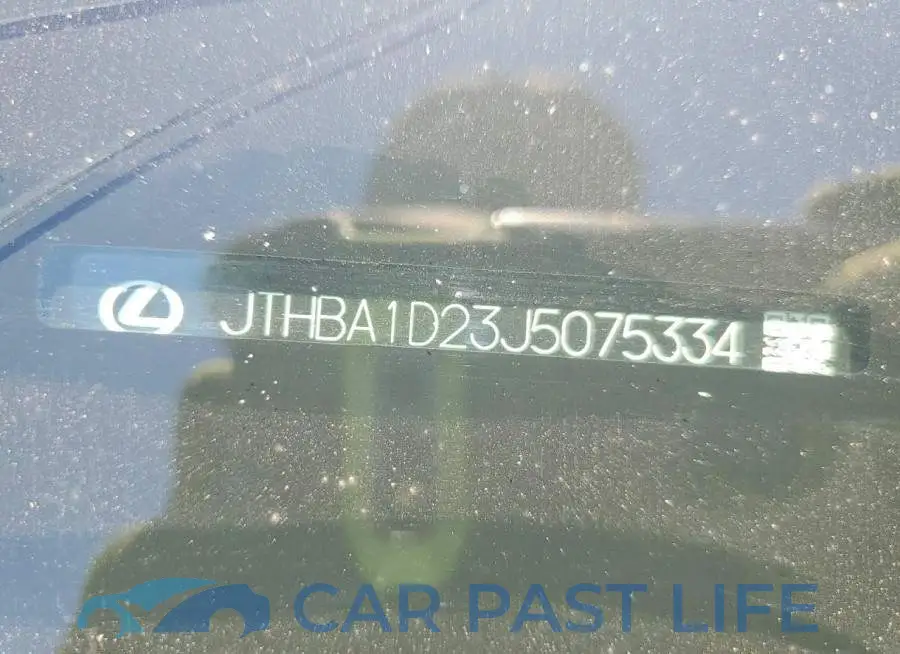 JTHBA1D23J5075334# 13