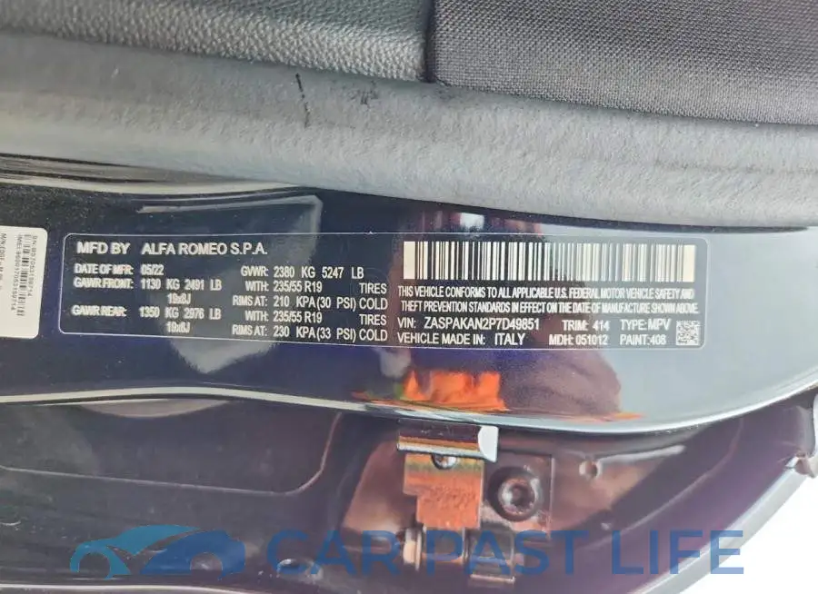 ZASPAKAN2P7D49851# 13