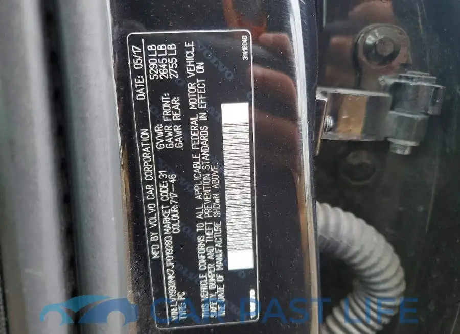 LVY992MK7JP019280# 12