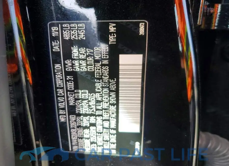 YV4162UK8L2267483# 13