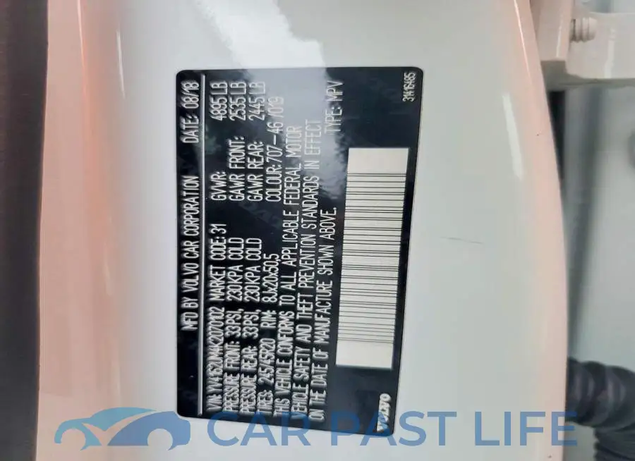 YV4162UM4K2070102# 14