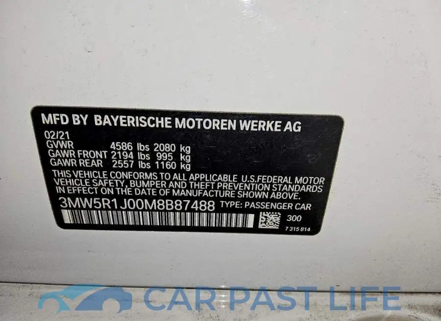3MW5R1J00M8B87488# 12