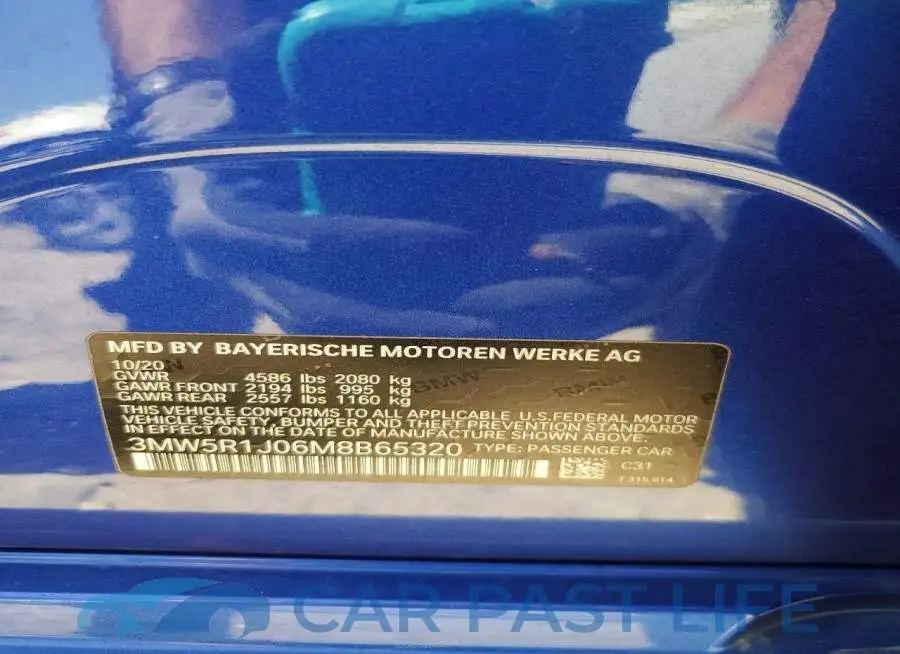 3MW5R1J06M8B65320# 13