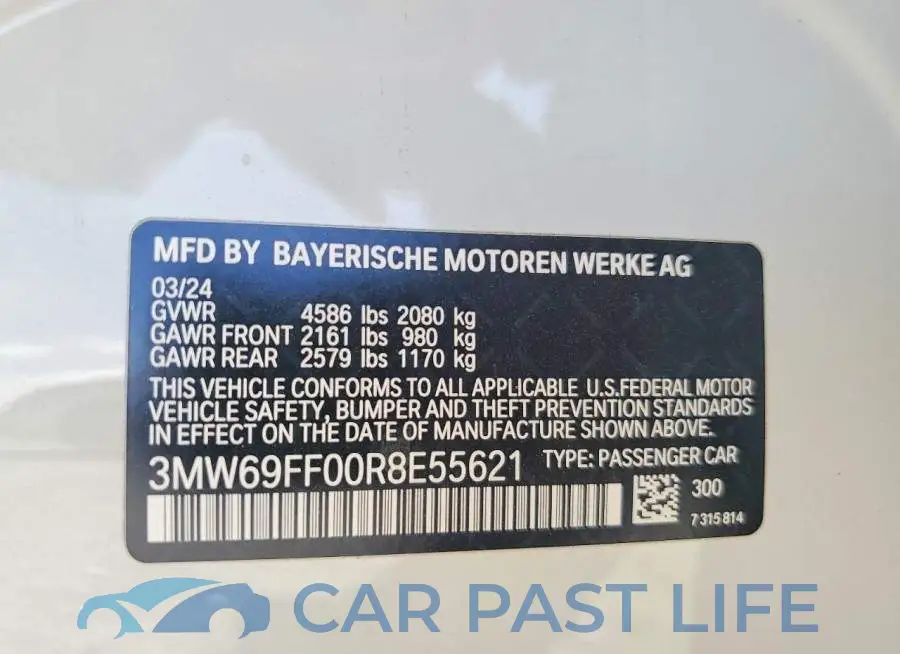 3MW69FF00R8E55621# 12