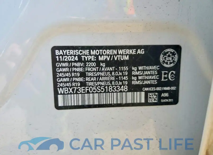 WBX73EF05S5183348# 13