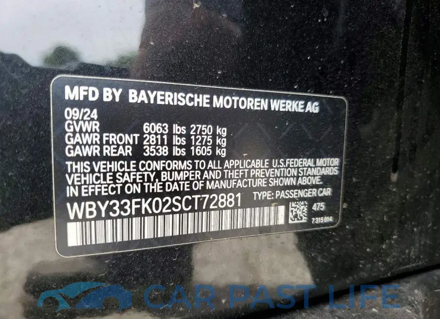 WBY33FK02SCT72881# 12