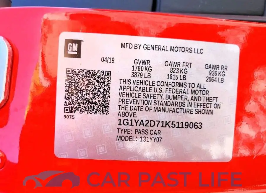 1G1YA2D71K5119063# 12