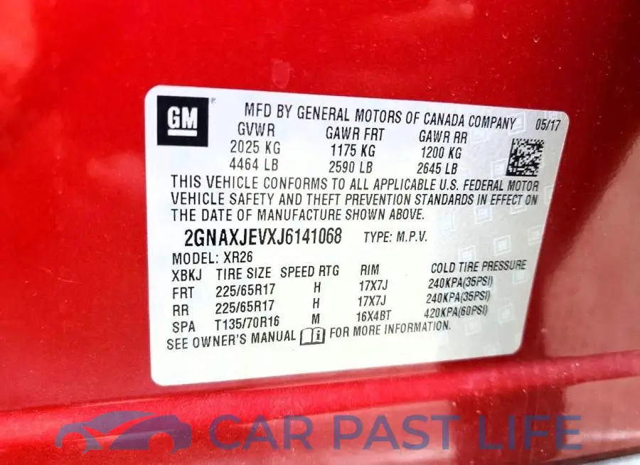 2GNAXJEVXJ6141068# 13