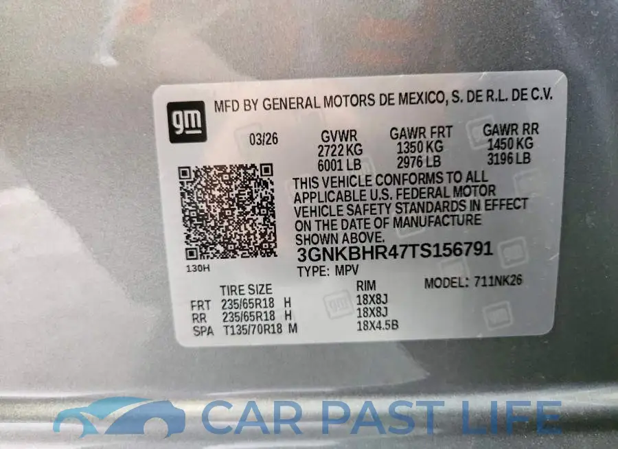 3GNKBHR47TS156791# 13