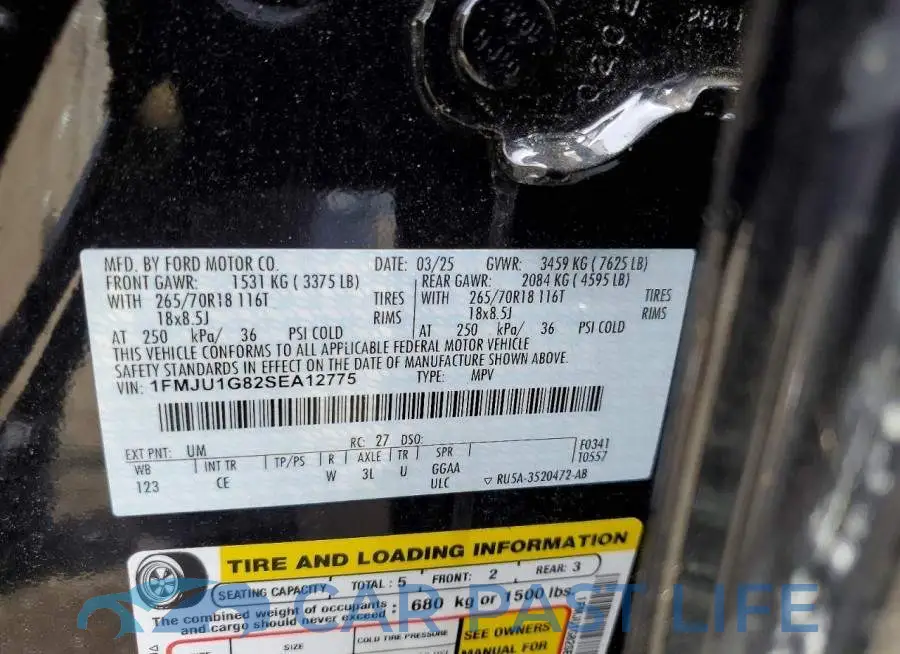 1FMJU1G82SEA12775# 12