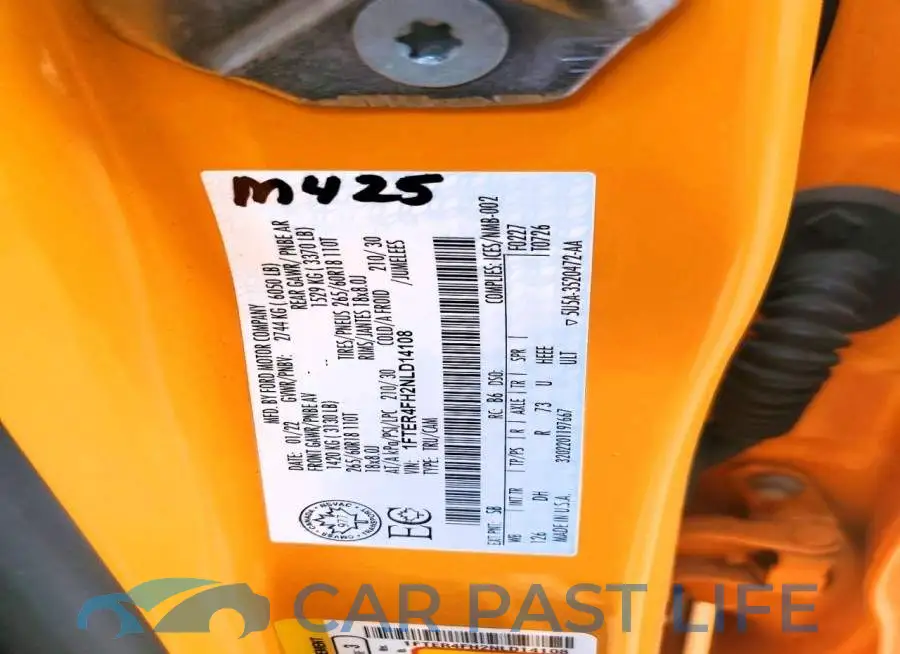 1FTER4FH2NLD14108# 12
