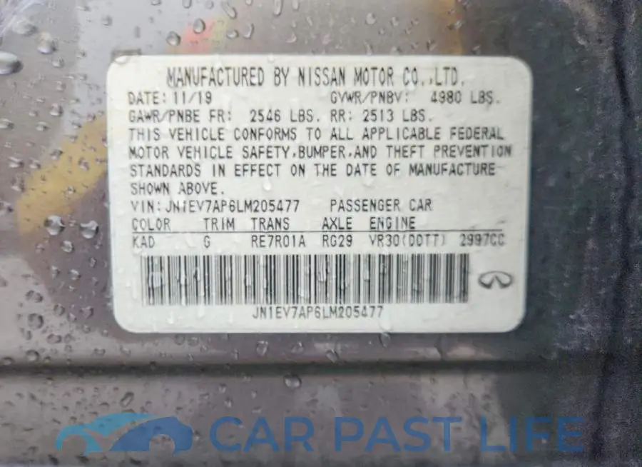JN1EV7AP6LM205477# 12