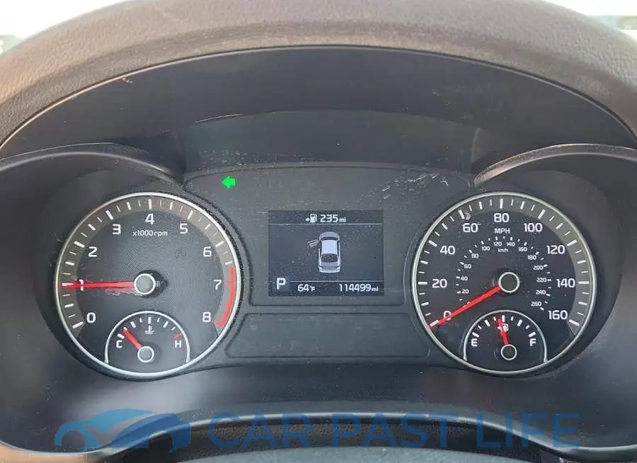 5XXGT4L31KG358762# 9