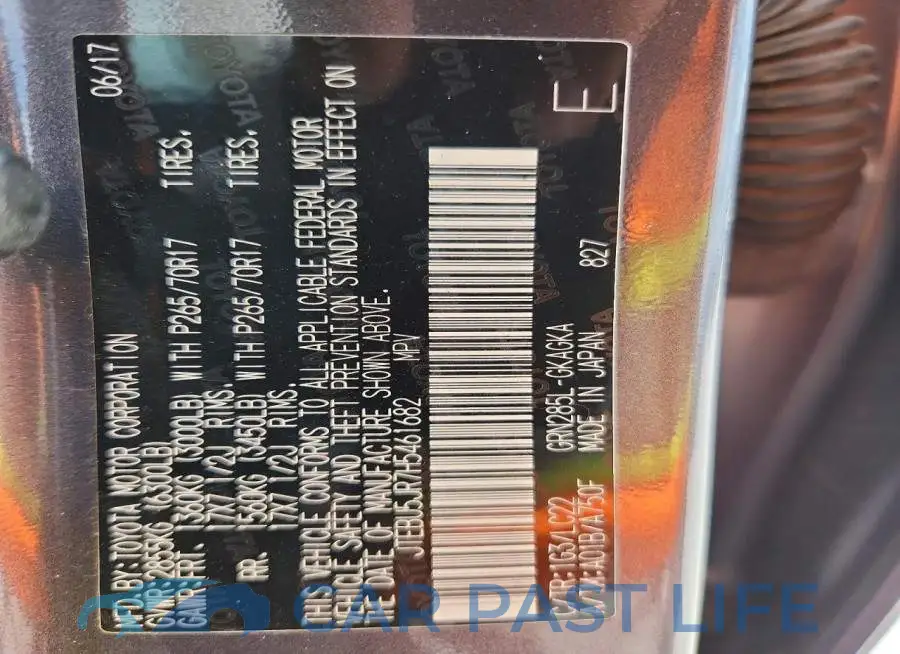 JTEBU5JR7H5461682# 13
