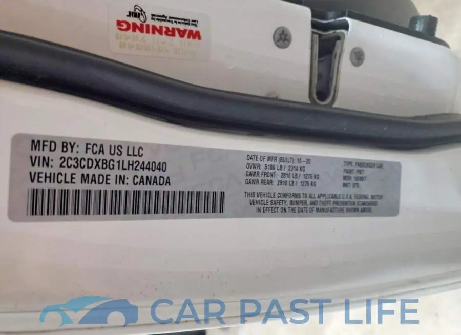 2C3CDXBG1LH244040# 12