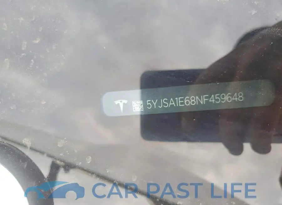 5YJSA1E68NF459648# 13