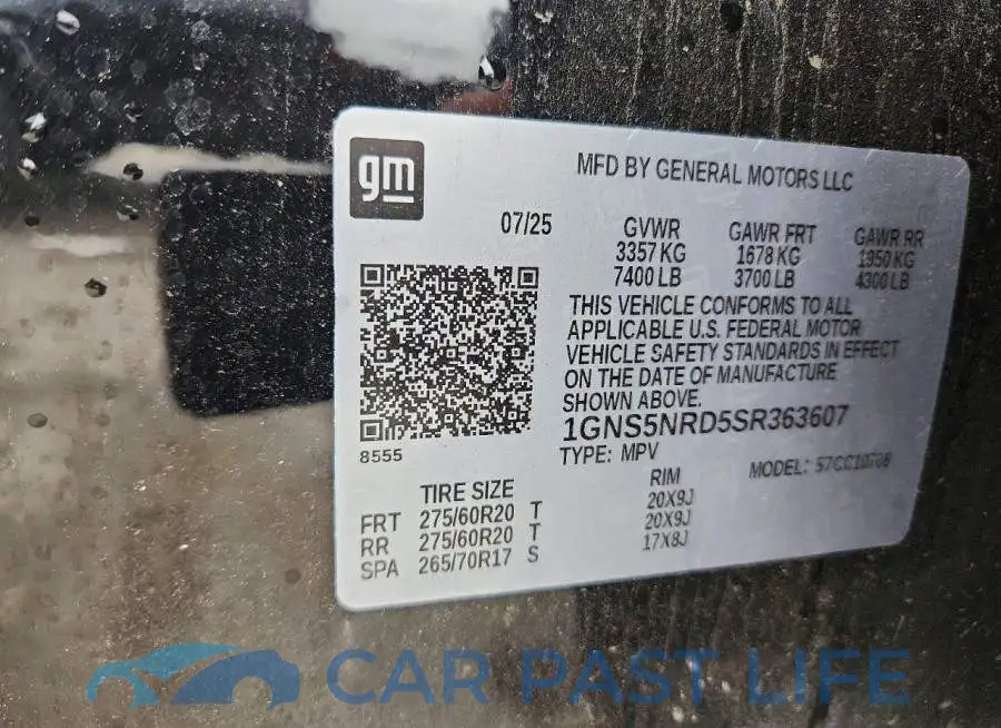 1GNS5NRD5SR363607# 13