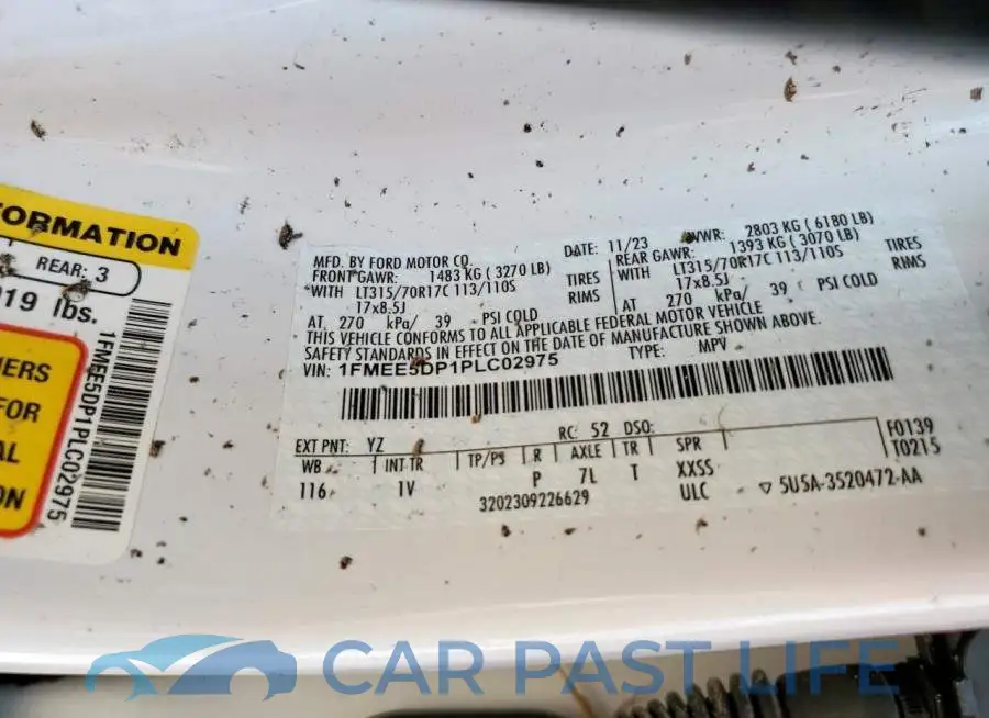 1FMEE5DP1PLC02975# 13