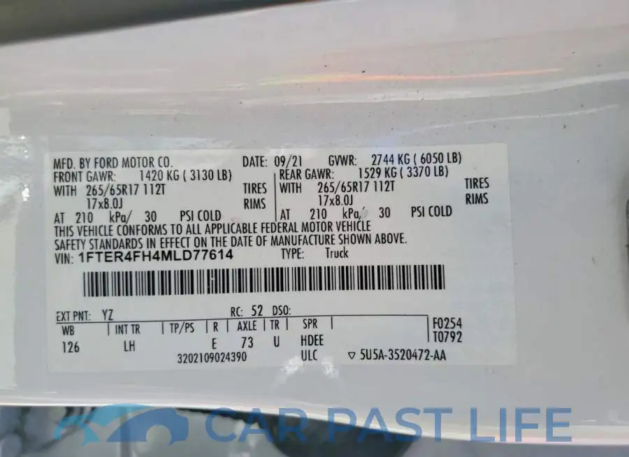 1FTER4FH4MLD77614# 12